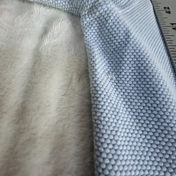 Golfino Womens Light Blue 3/4 Sleeve Gold Polo Shirt Size Medium US 10 Sporty - Picture 8 of 8